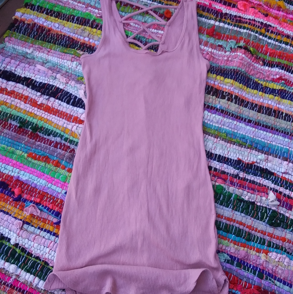 Pink dress